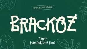 Brackoz Font › Fontesk