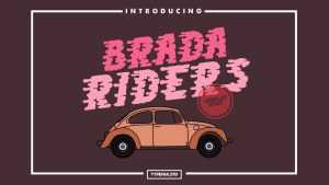 Brada Riders Font › Fontesk