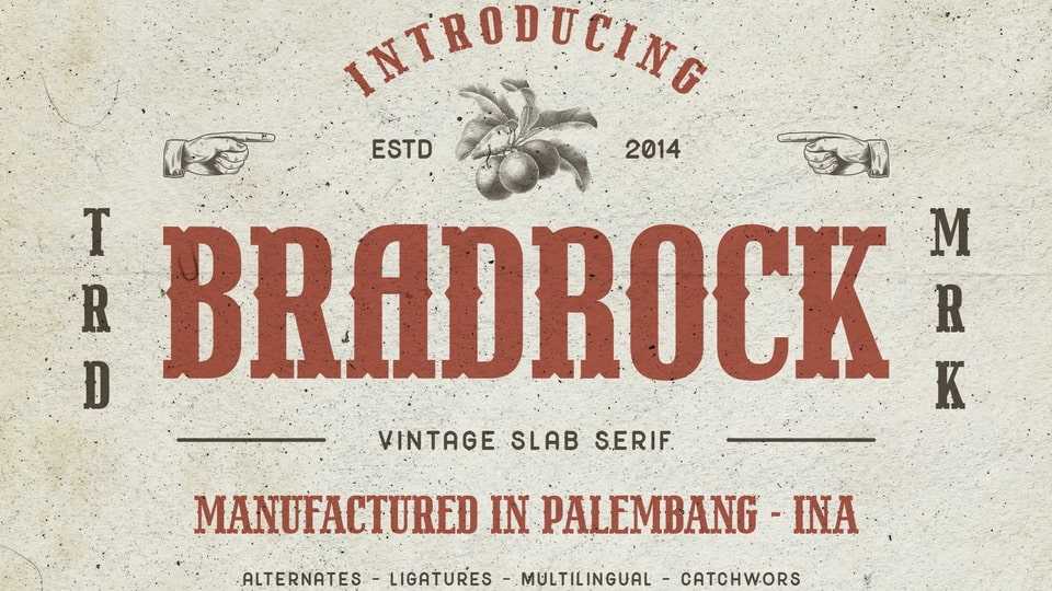 Bradrock Font › Fontesk