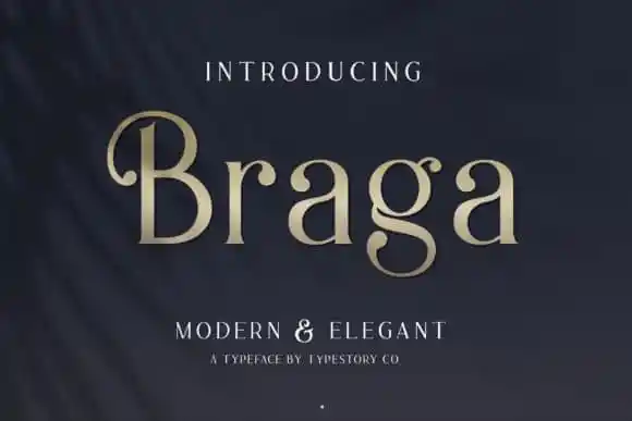 Braga Serif Font
