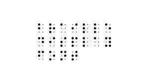 Braille Display Font › Fontesk