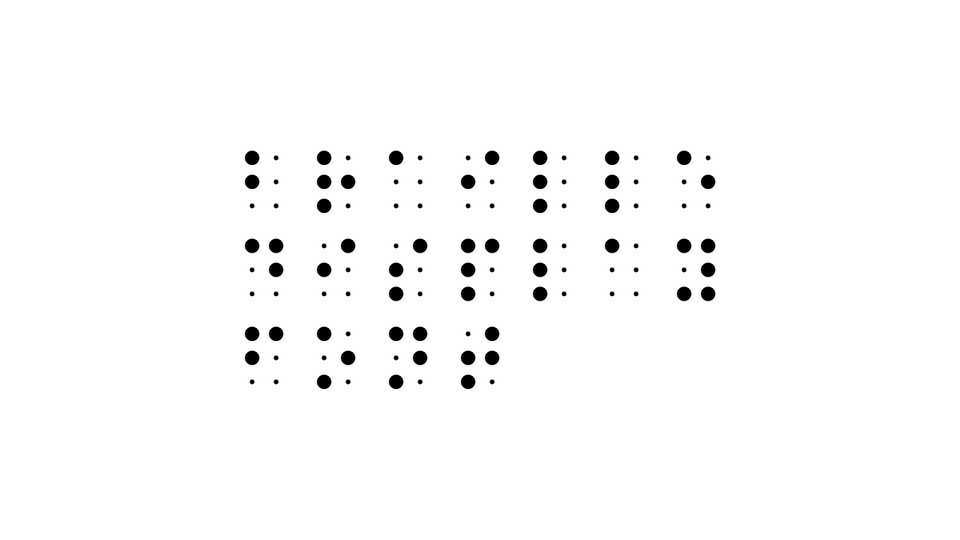 Braille Display Font › Fontesk