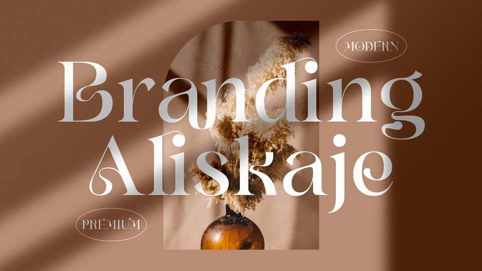 Branding Aliskaje Font › Fontesk