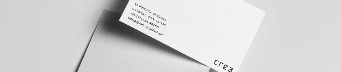 Branding Business Card Mockup 9x5.5cm