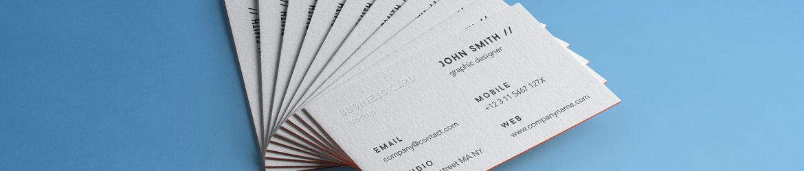 Branding Business Card Mockup (PSD)
