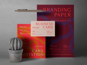 Branding Stationery Mockup