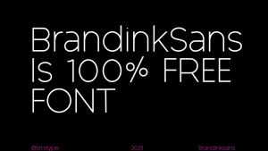 Brandink Sans Font › Fontesk