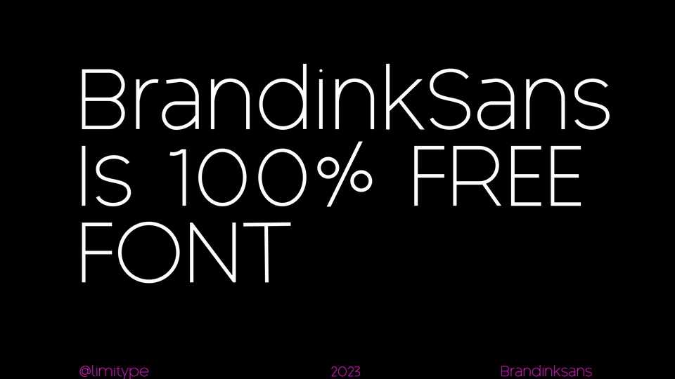 Brandink Sans Font › Fontesk