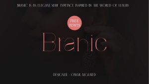 Branic Font › Fontesk
