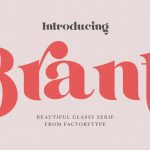 Brant Serif Font › Fontesk