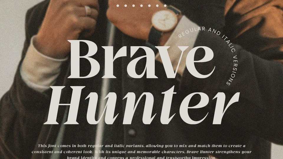 Brave Hunter Font › Fontesk