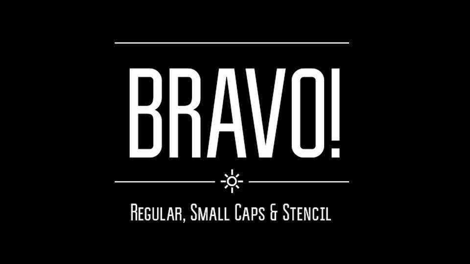 Bravo! Font Family › Fontesk