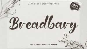 Breadbary Font › Fontesk