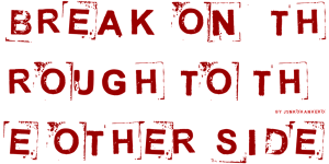 Break on through to the other side