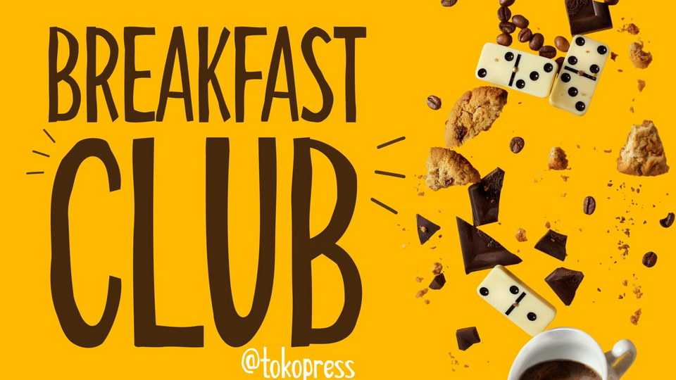 Breakfast Club Font › Fontesk