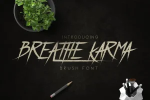 Breathe Karma Typeface