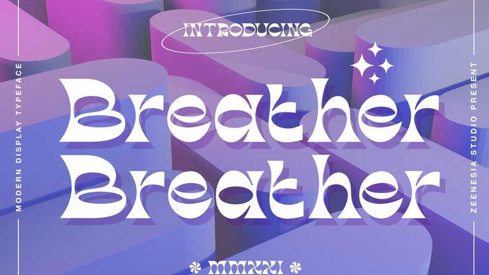 Breather Font › Fontesk