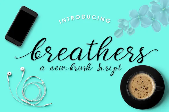 Breathers Script Font