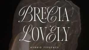 Brecia Lovely Font › Fontesk
