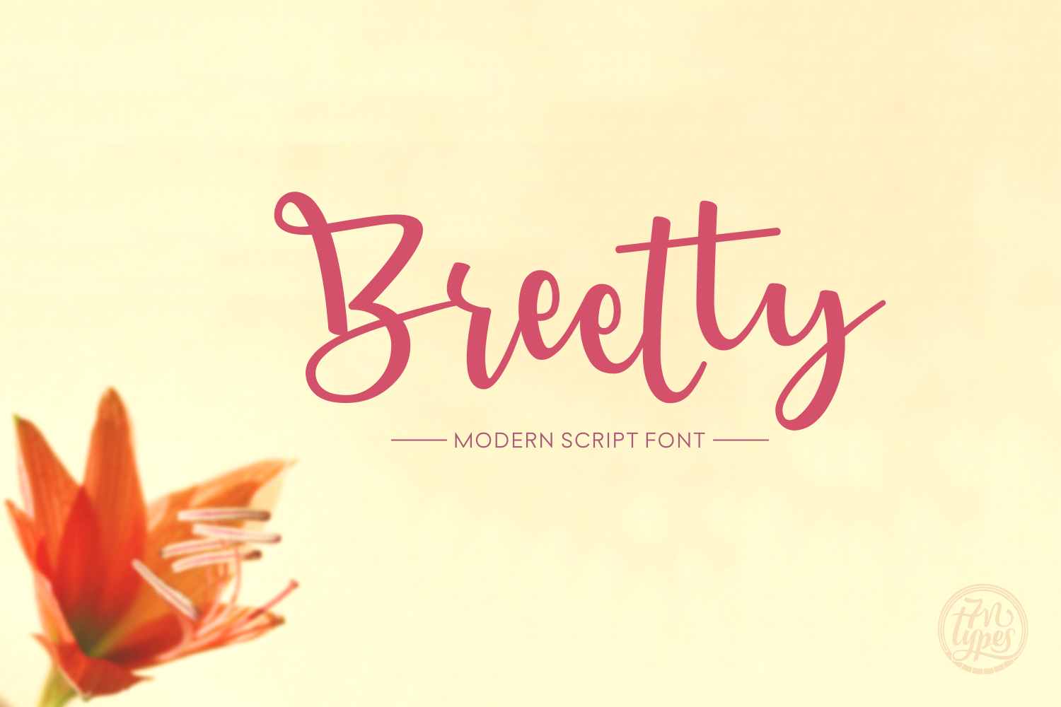 Breetty Script Font