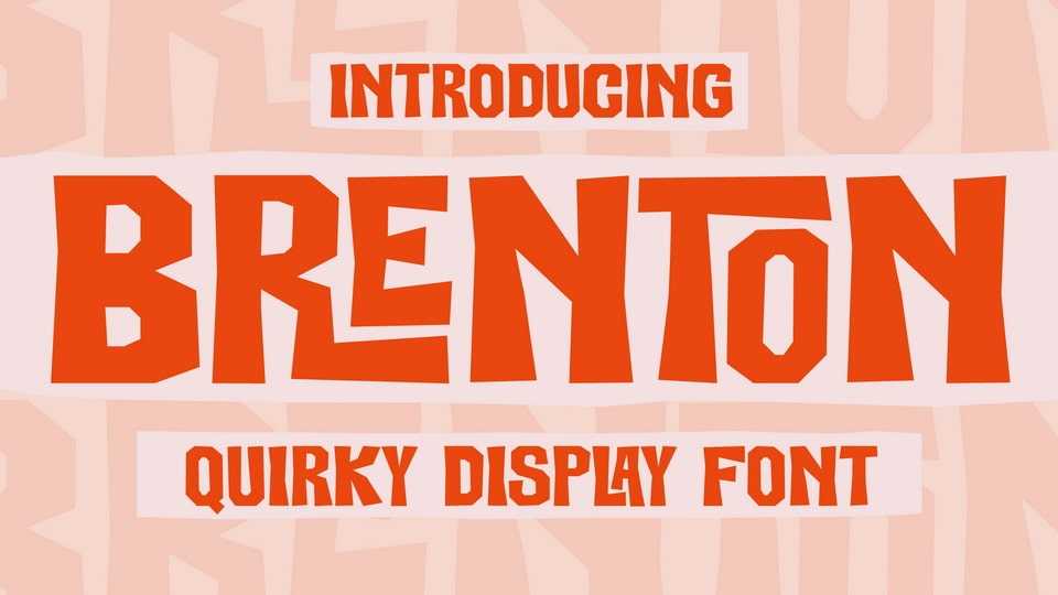 Brenton Font › Fontesk