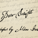 Brev Script font