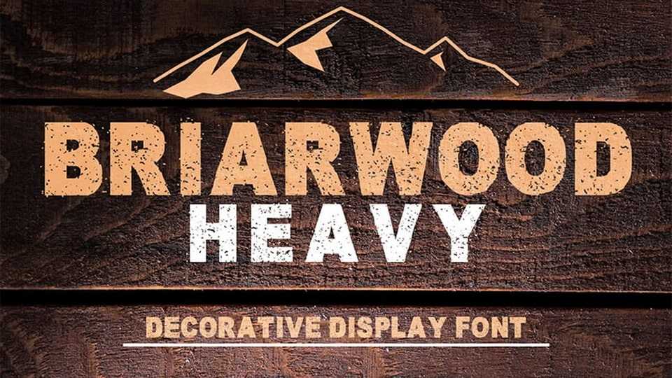 Briarwood Heavy Font › Fontesk