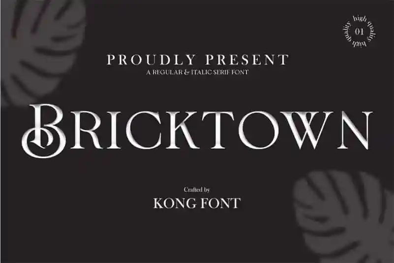 Bricktown Serif Font