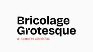 Bricolage Grotesque Font › Fontesk