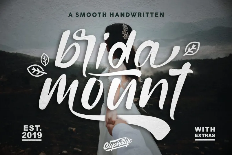 Bridamount Script Font