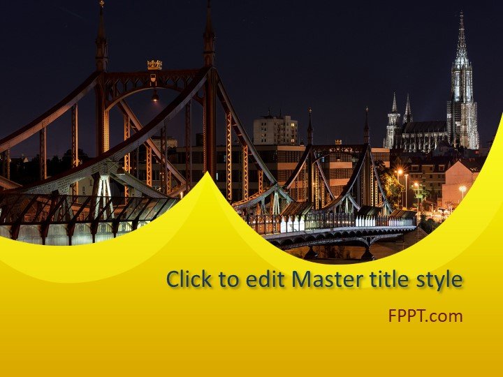 Bridge PowerPoint Template