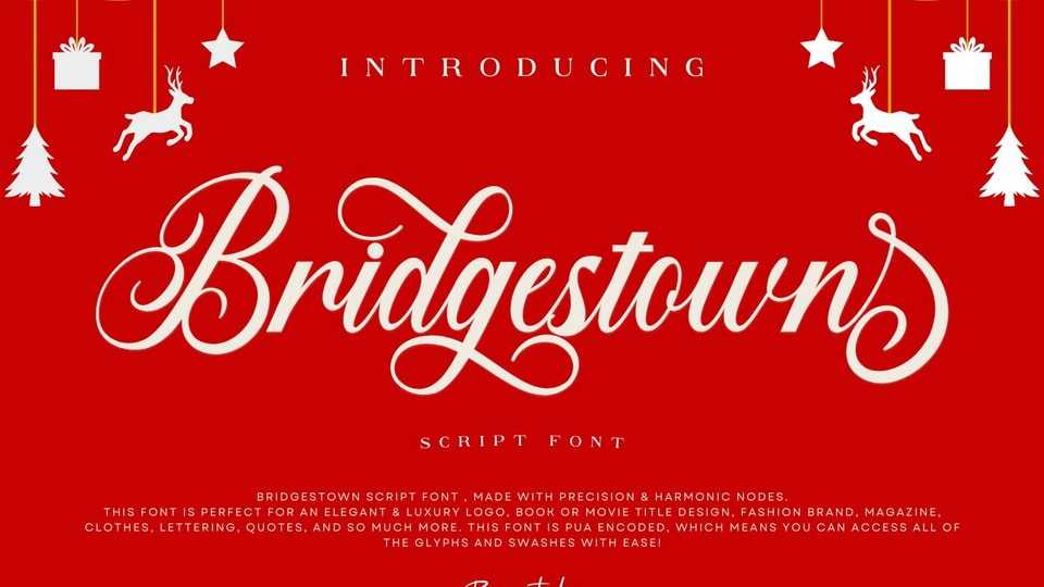 Bridgestown Script Font › Fontesk