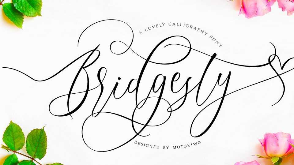 Bridgesty Script Font › Fontesk