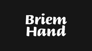 Briem Hand Font › Fontesk