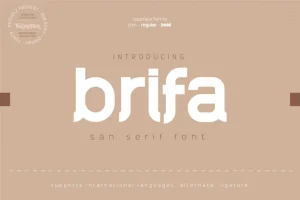 Brifa Font