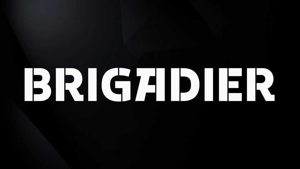 Brigadied Font › Fontesk