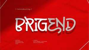 Brigend Font › Fontesk