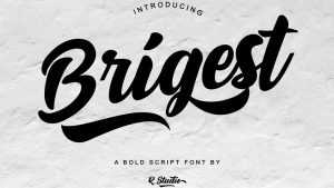 Brigest Script Font › Fontesk