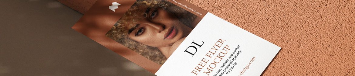 Bright DL flyer mockup