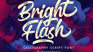 Bright Flash Font › Fontesk