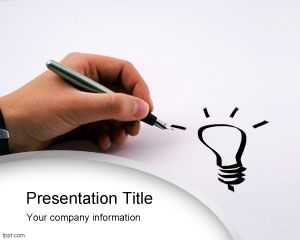 Bright Idea PowerPoint Template
