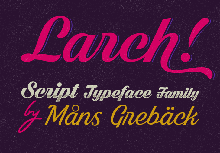 Bright Larch Font