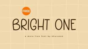 Bright One Font › Fontesk