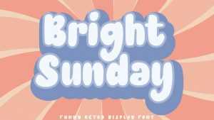 Bright Sunday Font › Fontesk