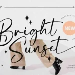 Bright Sunset Font