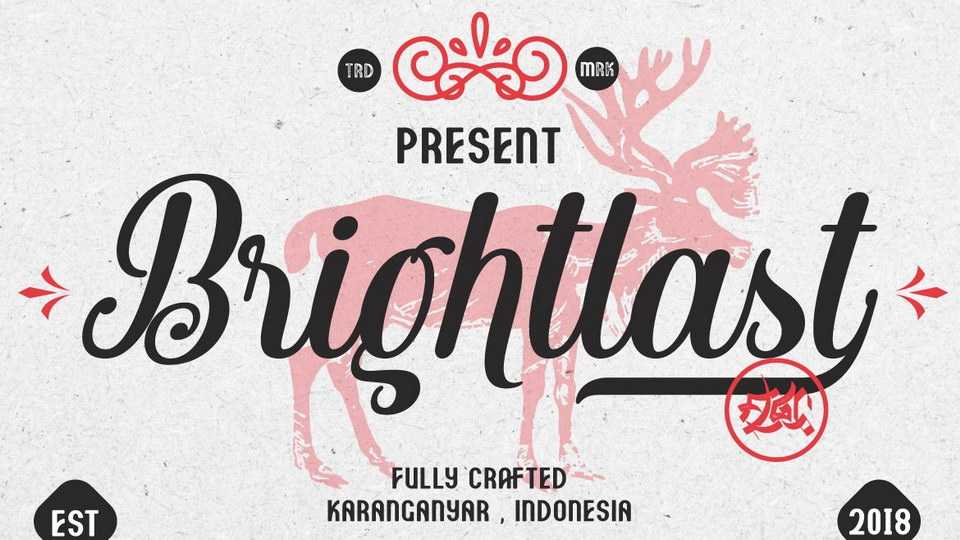 Brightlast Font › Fontesk