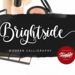 Brightside Calligraphy Font