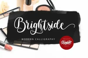 Brightside Calligraphy Font