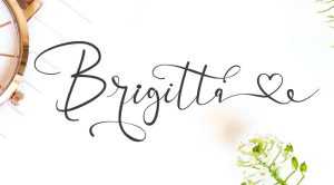 Brigitta Script Font › Fontesk