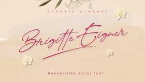Brigitte Eigner Font › Fontesk
